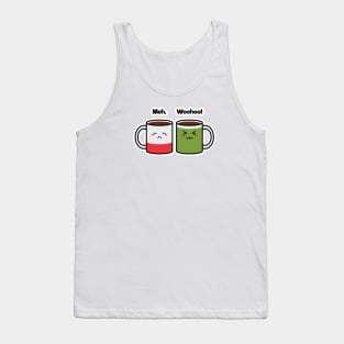 Coffee Friends | Charging | Battery | Cute Kawaii | White Tank Top